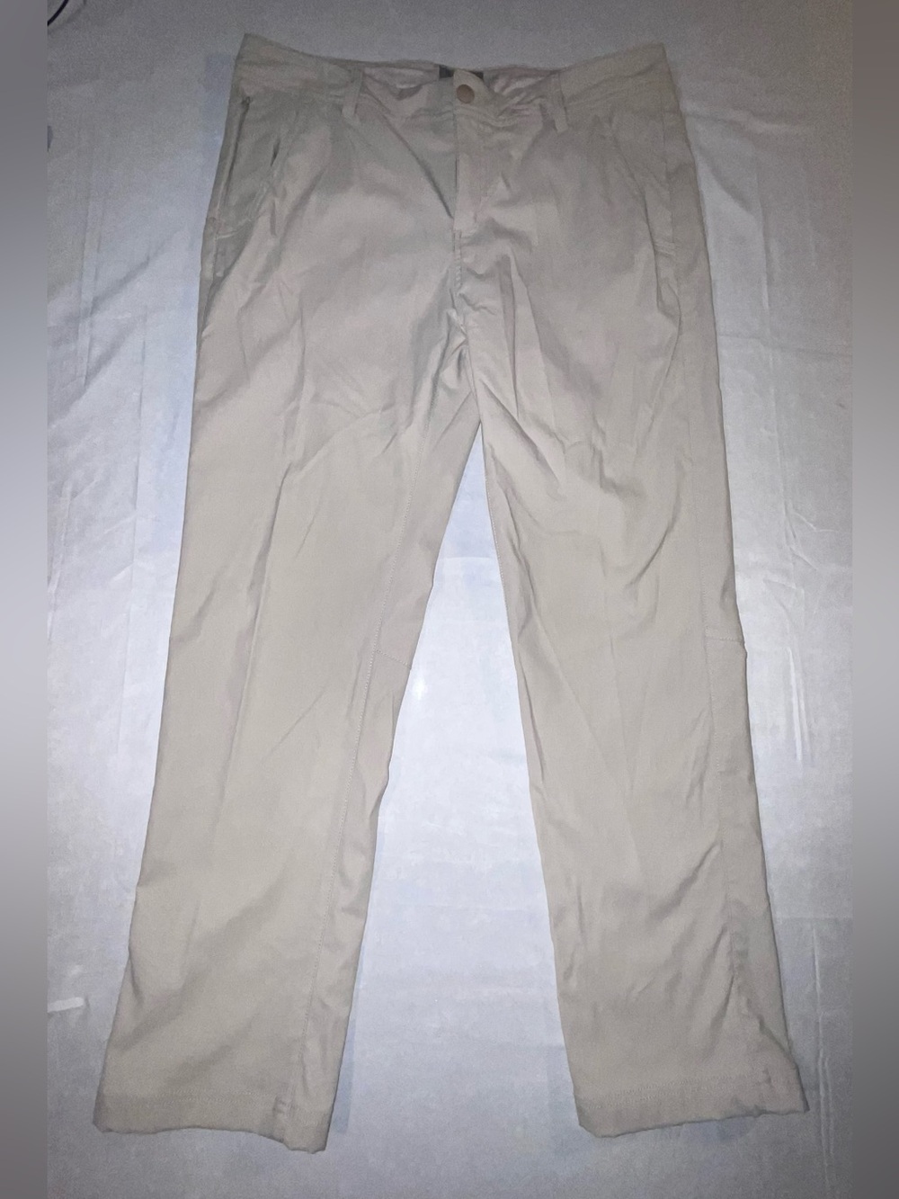 Royal Robbins Womens Size 12 Utility Pants Khaki Hiking Travel Outdoor Y2K